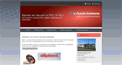 Desktop Screenshot of chassis-lemmens.be
